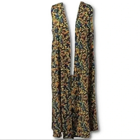 New Lularoe Joy Womens long vest duster size S 4-6 multicolored floral - Picture 11 of 11